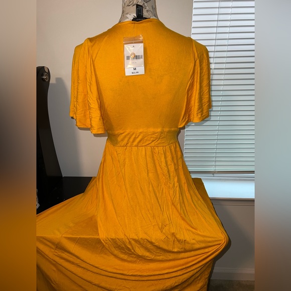 Yellow forever 21 maxi dress - Picture 4 of 5